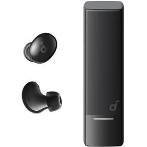 soundcore A30i van Anker, noise cancelling oordopjes, lipstick-vormig ontwerp, klein, lichtgewicht comfort, helder geluid, 24 uur speeltijd, IP54, draadloze oordopjes, Bluetooth 5.4