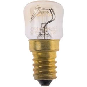 Lighting gloeilamp voor oven, 25 W, kleine fitting E14, bestand tot 300 graden