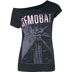 Stranger Things Demobat Slayer T-shirt zwart S 95% katoen, 5% elastaan Fan merch, Festival, TV-series