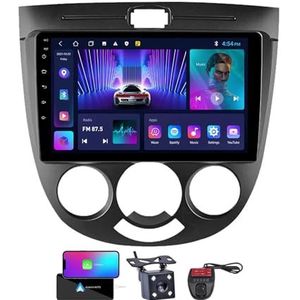 Android 13 systeem 2 Din Autoradio Stereo voor Buick Excelle Hrv 2004-2013 9 inch touchscreen met GPS Navigatie Carplay Android Auto/BT 5.0/FM RDS Radio/4G WiFi/DSP Stuurbediening(A,NF-1)