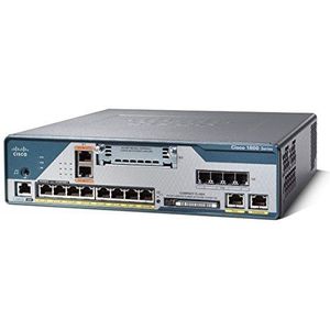 Cisco C1861-SRST-F/K9 geïntegreerde services router (8-poort, VoIP)
