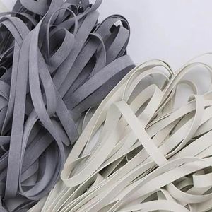 Groothandel 500g/1000g 3/5/6/8mm 10mm 15mm 20mm wit zwart rubberen elastische band voor doe-het-zelf kleding ondergoed zwemmen naaimateriaal-wit-5mm-1000g