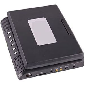 Reis-dvd-speler, Dvd-speler 7,8 inch digitale cd-spelers 270 graden rotatiescherm met afstandsbediening Cinema Radio afspelen