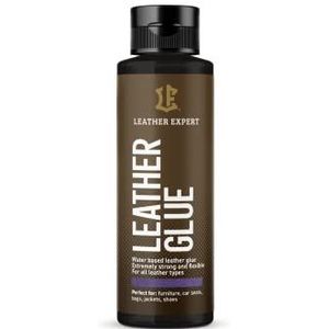 Extra Sterke Lederlijm voor Natuurlijk Leer - Lederlijm 50 ml met Sterke Hechting - Lijm voor Leer voor Ambachtslieden, Schoenmakers en Kleermakers - Transparant na 30 Minuten Drogen