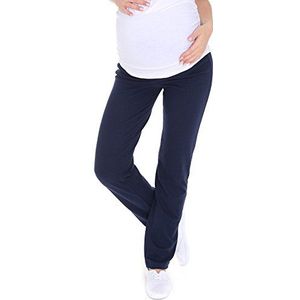 Mija - zwangerschapsbroek / yogabroek met extra buikpaneel / omstandmode 3010