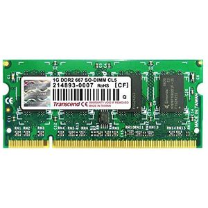 Transcend TS128MSQ64V6U 1GB werkgeheugen (667 MHz, DDR2)