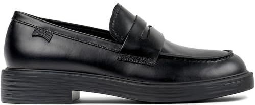 Camper - Pelotas Penny - Instappers - Zwart - Leer