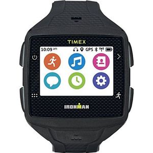 Timex TW5K88800F5 Ironman One GPS-horloge, volledige grootte, zwart/grijs, zwart/grijs, volledige grootte, zonder hartslagmeter