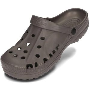 BeComfy Dames Heren Zeer Lichte Zomerschuim Klompen Comfortabele Ultralichte Tuin Schoenen 36-46 EU (Donkergrijs, EU-systeem voor schoenmaten, Volwassene, Numeriek, Normaal, 41)
