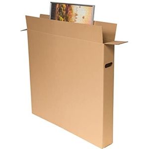 karton-billiger | Fotokarton canvas karton schilderij karton verzenddoos 900 x 120 x 800mm | 5 stuks