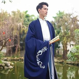 JIMINISO Mannen/Vrouwen Hanfu Chinese Oude Traditionele Blauwe Outfit Fantasia Koppels Cosplay Kostuum Fancy Dress Voor Mannen Vrouwen Plus Size 5XL