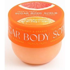 Tropical Fruits Gentle Exfoliating Sugar Body Scrub Grapefruit and Orange 310g