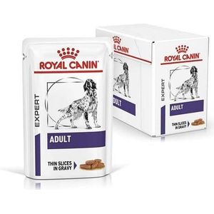 Royal Canin Expert Adult | 12 x 100 g | Compleet voer voor volwassen honden | Speciale formule voor het behoud van het ideale gewicht | ter ondersteuning van de gezondheid van de hond