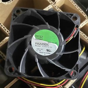 LMNCBVYA DC 12V 1.1A 6038 6cm 3-Wire Server Fan -, Quiet Operation, Durable Design