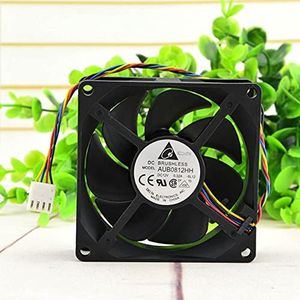 AUB0812HH 8025 12V 0.32A 4-wire temperature control chassis cooling device fan