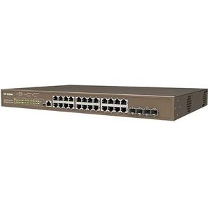 IP-COM PoE Switch L3 Managed 24 Port Gbit + 4 SFP G5328P-24-410W Merk