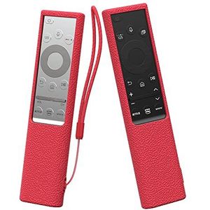 SIKAI CASE Beschermend Geval Verenigbaar met Samsung Afgelegen BN59-01311G / BN59-01311B, Shockproof/Anti-jeuk/Lichtgewicht/Wasbaar/Flexible Beschermer in Silicone Geval Hoes Huid (Rood)