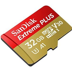 SanDisk - Extreme Micro SDHC 64GB - V30 U3 A1 - UHS-I U3 microSDXC Geheugenkaart