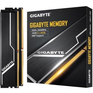 Gigabyte GP-GR26C16S8K2HU416 DDR4 16 GB (2 x 8 GB, 2666 MHz) zwart