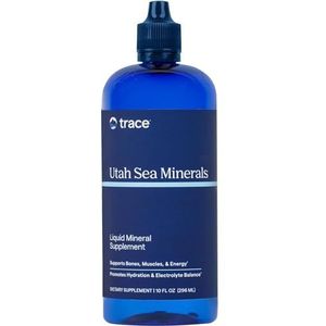Trace Minerals Utah zee mineralen 296ml 10oz, natuurlijk voorkomende mineralen, sport elektrolyt vervanging drank, zout kruiden