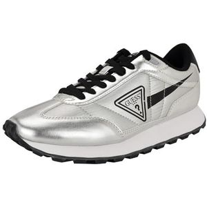 GUESS Heren Dorion Sneaker, Zilver 040, 6 UK, Zilver 040, 40 EU