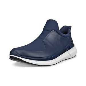 ECCO Biom 2.2 Traveler Slip on Sneaker voor heren, Marine Leer, 6/6.5 UK