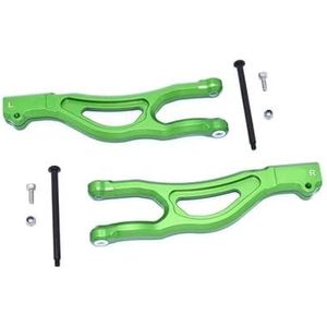 IWBR Front Upper Suspension Arms Swing Arm ARA330561 Fit for Arrma 1/5 Kraton Outcast 8S EXB Monster Truck (Size : Green)