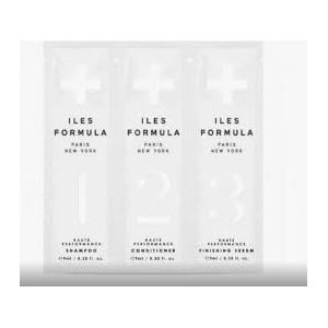 ILES FORMULA Sample Kit Shampoo 9 ml Conditioner 9 ml Serum 9 ml