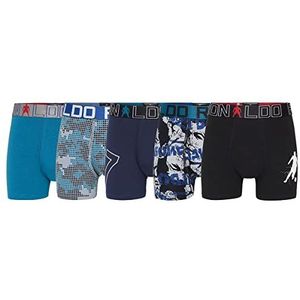 CR7 - 5-pack Bermuda - Meerkleurig - 95% Katoen, 5% Elastaan