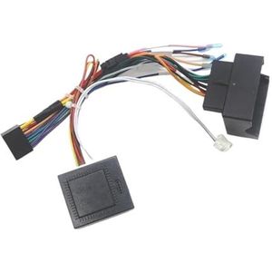 Autoradio-fasciapaneelplaatframe 9"" Auto Radio Fascia Voor Volvo S40 1995 1996 1997 1998 1999-2004 Paneel Speler Audio Dash 2 Din Frame Dashboard Montage Kit Dashboardbekledingframe(Kabel en canbus)