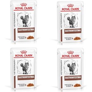 Royal Canin Gastro Intestinal Feline - bundel - 4 x 12 x 85 g vershoudzak