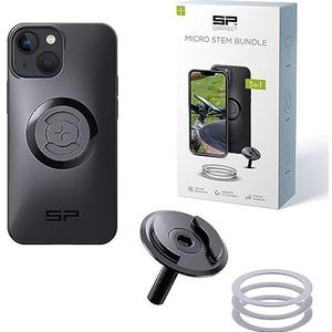 SP Connect Micro Stem Bundle | SPC+ | compatibel met iPhone 13 mini/12 mini| houder voor mobiele telefoon fiets | telefoonhouder fiets | houder voor mobiele telefoon op fiets