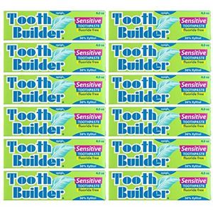 Squigle Squigle Tooth Builder Sensitive Toothpasta (4 oz/12 stuks)