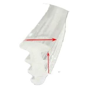 1/3/5 meter volledige grootte siliconen rubber T-vormige afdichtingsstrip deur raam glas kiervuller geluidsisolatie waterdicht winddicht-T-12 5x9mm-3 M