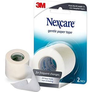 3M 78 Nexcare Gentle Paper EHBO-tape: 2 in. x 30 ft. (Wit)
