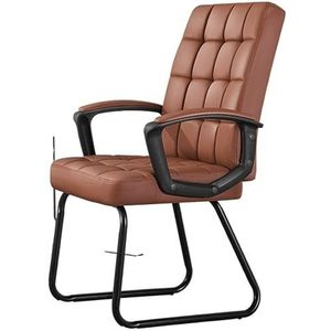 High Back Office Computer Chair PU Leather Seat Leather Desk Gaming Chair Bow Foot Office Desk Chair (Color : E, Size : 93 * 45cm)