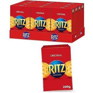 Ritz Crackers Original 12 x 200 g, gezouten, ronde cracker