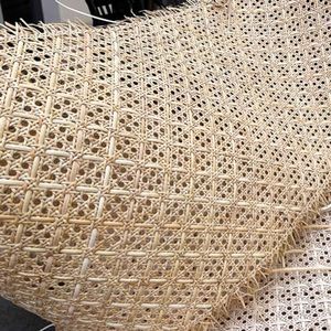 Cane Webbing Rotan Singelband Rol, Weense Vlechtwerk Rotan Meubels Reparatiemateriaal, Geweven Open Riet Rotan Webbing Rol Rietvel Rietgaas Webbing Sheet voor Kast Stoel Rieten Bank Tafel (Size : 40x