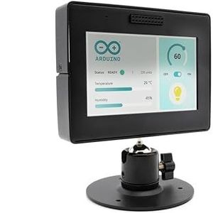 KKSB Hoesje met verstelbare standaard voor Arduino GIGA WiFi en GIGA Display Shield - Alleen hoes en verstelbare standaard