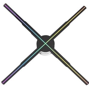 Naked Eye 3D HD Fan Holografische Projector 3D Holografische Projector Afstandsbediening Advertentie Display Ondersteuning Foto Video Gif Logo