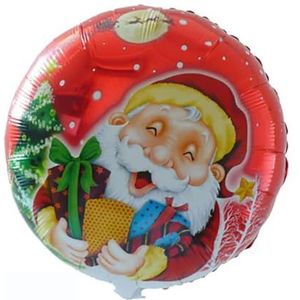 Vrolijke Kerstversiering Snoep Herten Kerstman Elanden Folie Ballonnen DIY Kerst Thuis Nieuwjaar 2024 Feestartikelen-3pcs 18inch F-als afbeelding