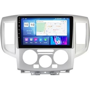 9 inch touch screen multimedia speler bluetooth autoradio voor Nissan NV200 2011-2018 Android 12.0 Car Stereo gebouwd carautoplay ondersteuning stuurwielbediening wifi 4g gps navigatie (Size : 4+WIFI