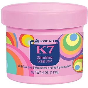 Ampro Long-Aid K7 Stimulerende Scalp Care Conditioner - Tea Tree en ricinusolie voedt droge hoofdhuid - verkoelend gevoel van menthol helpt kalmeren en energie te geven - vrij van alcohol en
