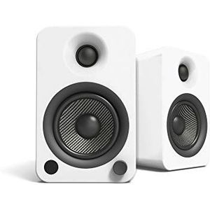 Kanto YU4MW luidsprekers met Bluetooth-voeding - 140 watt - Phono-voorversterker (matwit)