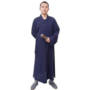 zen monnikspij, Boeddhistische monnikspij for meditatie Kung Fu Shaolin Zen Multicolor 36-45(Blue,38)