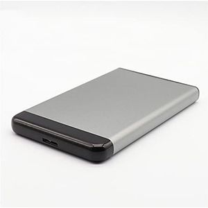 2,5 inch externe harde schijf Hdd 2tb 1tb 500gb, Usb3.0 back-up opslag, geschikt voor pc desktop computers, Mackook, Notebook Computers, Ps4, Smart TV (grijs, 500GB)
