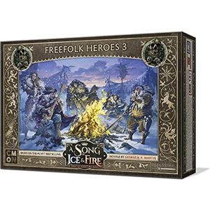 Een lied van ijs en vuur Tafelblad Miniaturen Game Gratis Folk Heroes III Box Set | Strategie Spel voor tieners en volwassenen | Leeftijd 14+ | 2+ Spelers | Gemiddelde speeltijd 45-60 minuten | Gemaakt door CMON