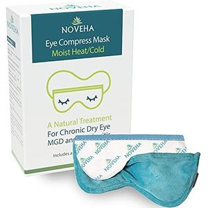 Ultra Warm Compress Oogmasker | Voist Hot Technologie voor Gevoelige Droge Ogen - Magnetron Geactiveerd - Verlicht Stye of Roze Ogen - Warmtewaterbehandeling voor geïrriteerde ogen en ooglidbulten