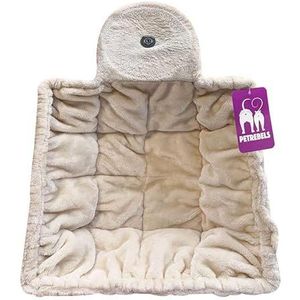 Petrebels Hangmat Sleeper ZIP square XL 45cm - Cream