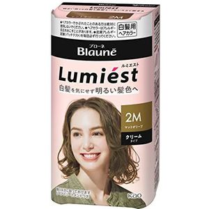 Kao Blaune Lumiest Hair Color Gray Hair Dye 2M Matt Olive